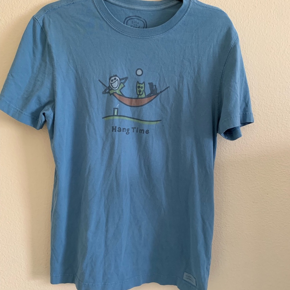 Life is Good Hang Time T-shirt Size Small